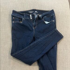 torrid Dark Indigo High-Rise Skinny Jeans